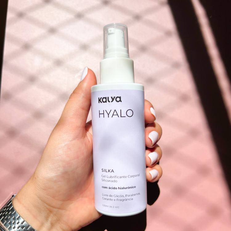 HYALO SILKA - GEL LUB À BASE DE SILICONE E ÁCIDO HIALURÔNICO SEM PERFUME HYALO SILKA - GEL LUB À BASE DE SILICONE E ÁCIDO HIALURÔNICO SEM PERFUME