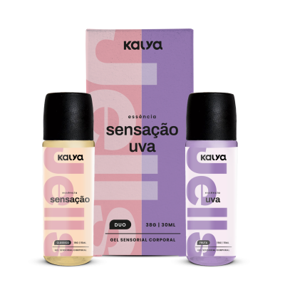 JELLS DUO UVA E SENSAÇÃO  - DUAS EXPERIÊNCIAS DIFERENTES EM 1 CAIXA