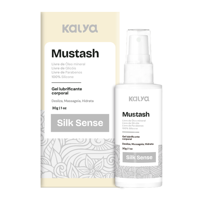 MUSTASH SILK SENSE - GEL 100% SILICONE MUSTASH SILK SENSE - GEL 100% SILICONE