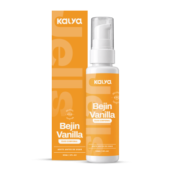 ÓLEO MASSAGEM BEIJÁVEL VANILLA JELLS BEJIN