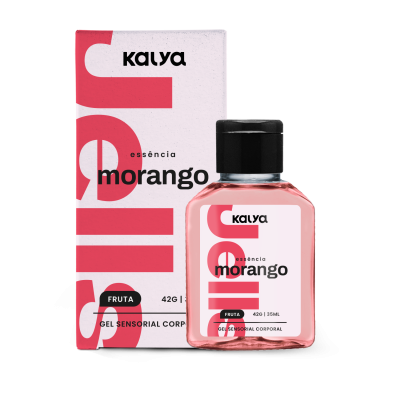 JELLS MORANGO -  SENSAÇÃO DE CALOR SUAVE BEIJÁVEL - PARA BRINCADEIRAS ORAIS