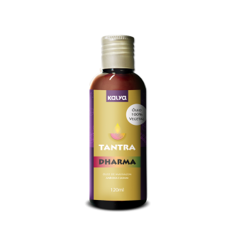 TANTRA DHARMA AMENDOA E JASMIM - ÓLEO DE MASSAGEM SENSUAL 100% VEGETAL