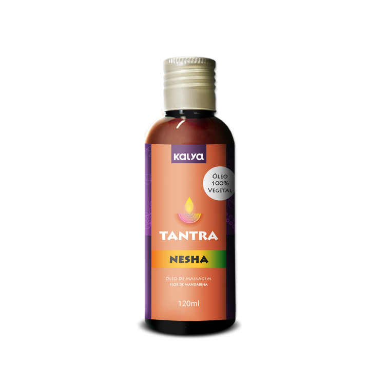 TANTRA NESHA FLOR DE MANDARINA - ÓLEO DE MASSAGEM SENSUAL 100% VEGETAL TANTRA NESHA FLOR DE MANDARINA - ÓLEO DE MASSAGEM SENSUAL 100% VEGETAL