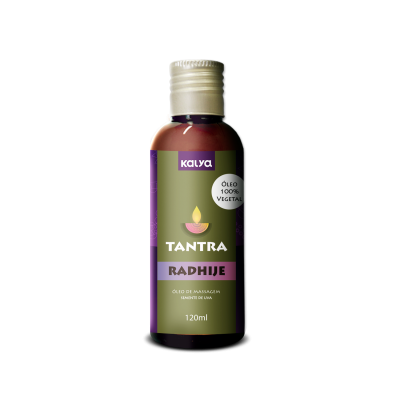 TANTRA RADHIJE UVA - ÓLEO DE MASSAGEM SENSUAL 100% VEGETAL