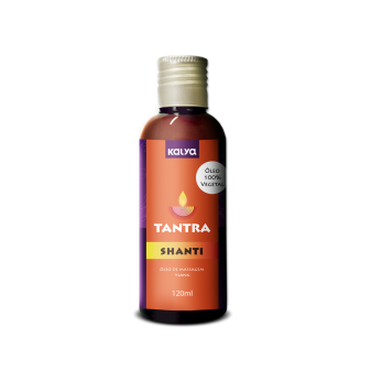 TANTRA SHANTI YLANG - ÓLEO DE MASSAGEM SENSUAL 100% VEGETAL