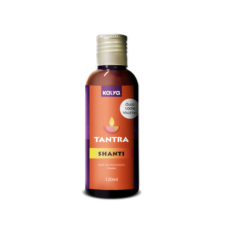 TANTRA SHANTI YLANG - ÓLEO DE MASSAGEM SENSUAL 100% VEGETAL TANTRA SHANTI YLANG - ÓLEO DE MASSAGEM SENSUAL 100% VEGETAL