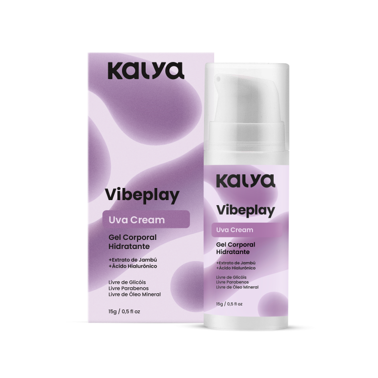 VIBEPLAY UVA CREAM - GEL COM EFEITO JAMBU VIBEPLAY UVA CREAM - GEL COM EFEITO JAMBU