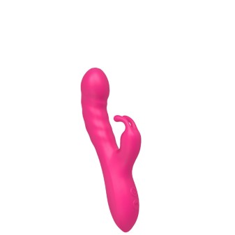 VIBRADOR COM DUPLO ESTÍMULO RECARREGÁVEL ROSA