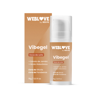 VIBEGEL DOCE DE LEITE - PULSA, VIBRA E TE DA PRAZER 