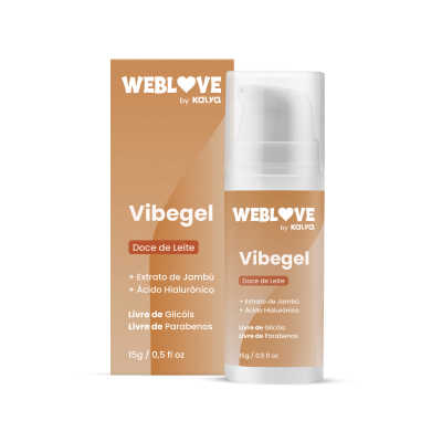 VIBEGEL DOCE DE LEITE - PULSA, VIBRA E TE DA PRAZER