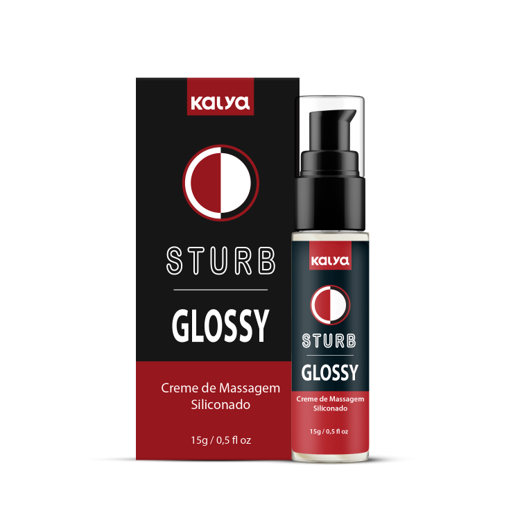 STURB GLOSSY PARA ELES - SENSAÇÃO DE VOLUME STURB GLOSSY PARA ELES - SENSAÇÃO DE VOLUME